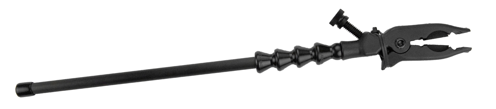 Wimberley Plamp Extension Rod PP-210 showing carbon fiber rod and articulating segments with Plamp Clip